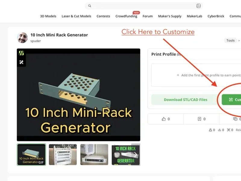 10 Inch Mini Rack Generator by spuder