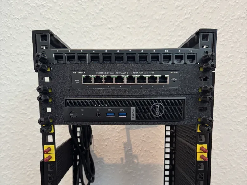 Dell OptiPlex Micro 7010 Rack Panel by Manta